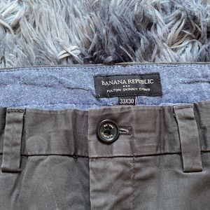 Banana Republic Grey Chinos